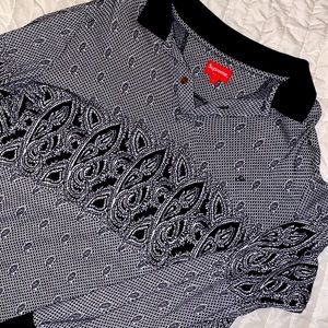 Supreme Paisley Collared Shirt
